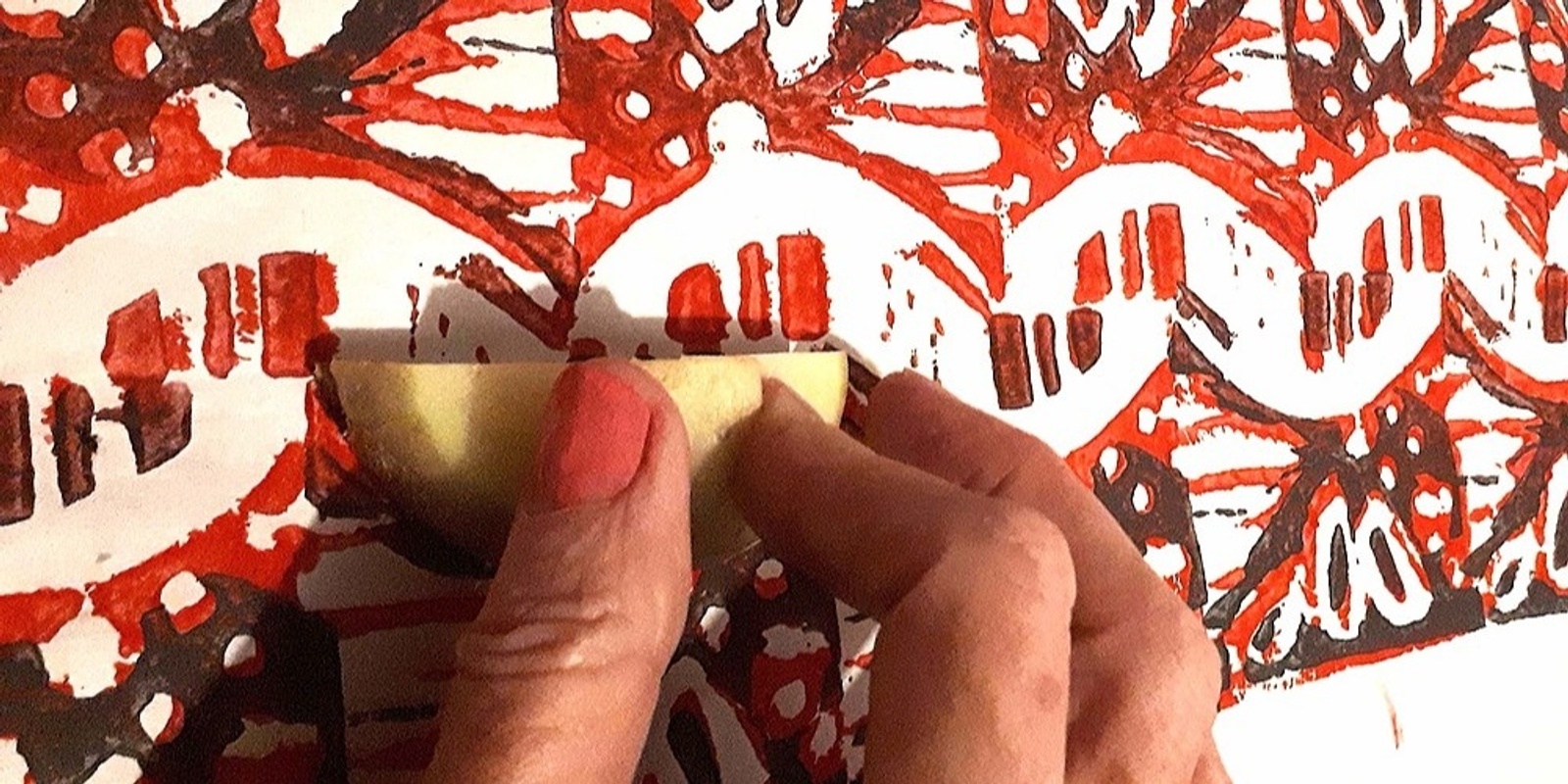 Banner image for Potato Printing on Paper and Fabric November 12