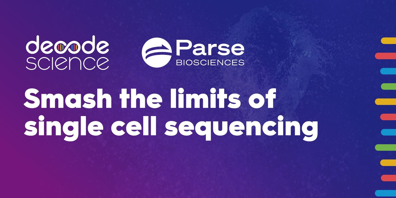 Banner image for Smash the limits of single cell sequencing (Perth - Harry Perkins)