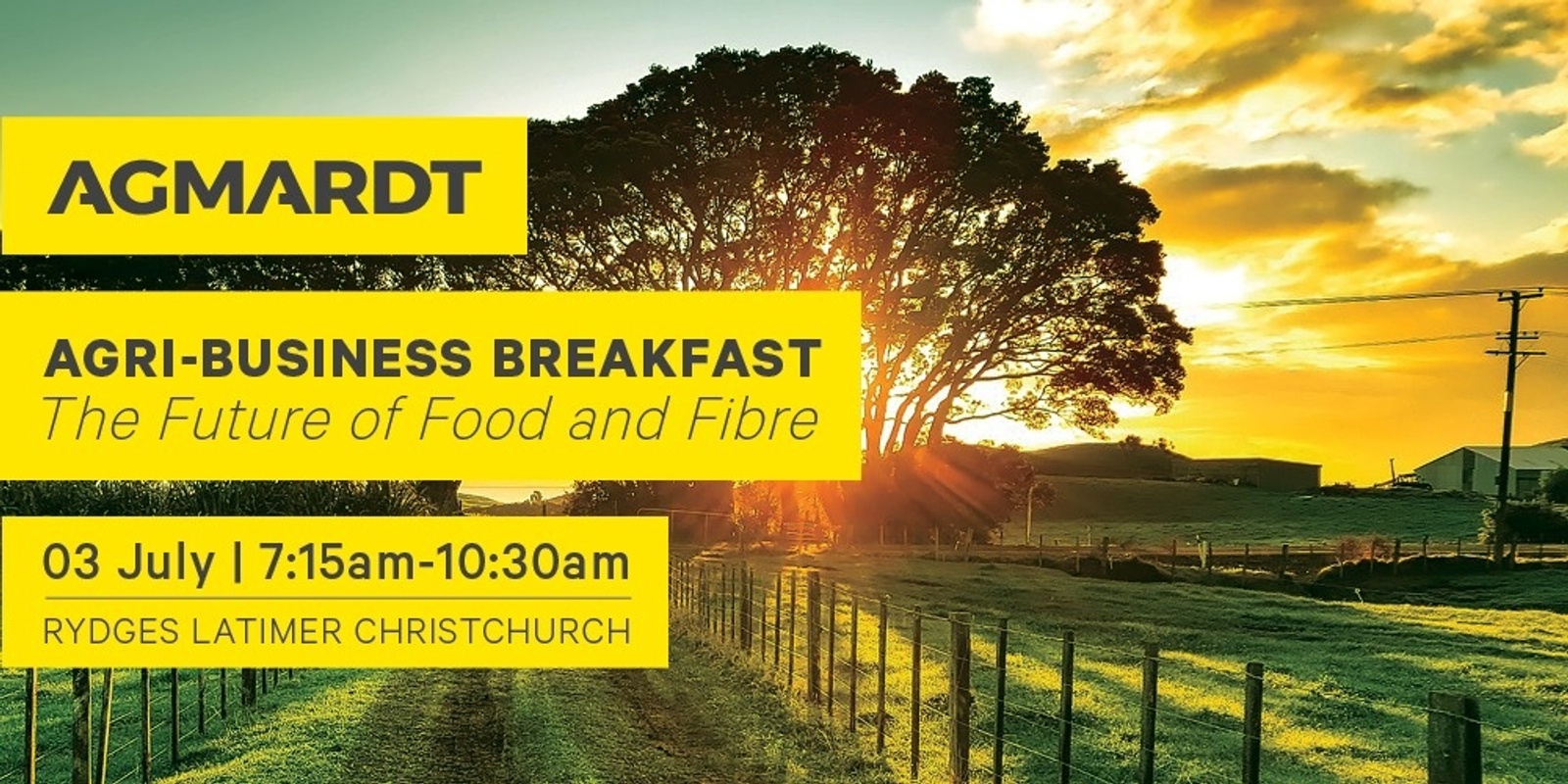 Banner image for AGMARDT Breakfast