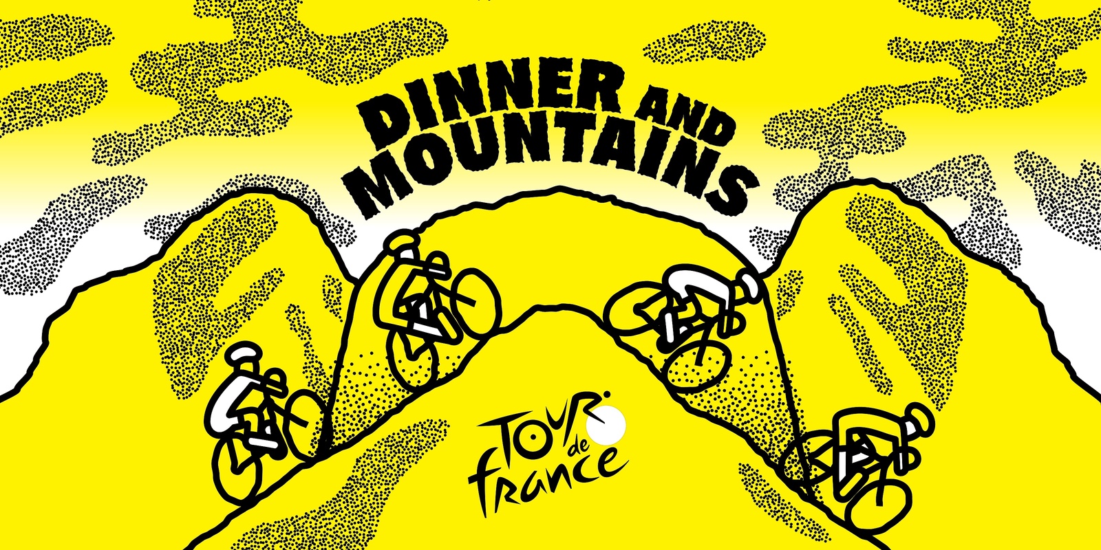 Banner image for Dinner and Mountains - A Tour de France soirée