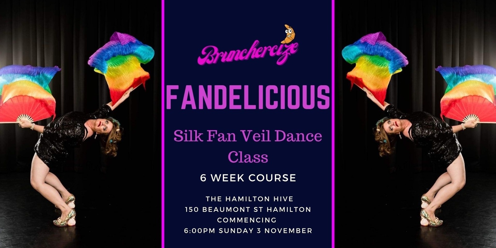 Banner image for Fandelicious - Silk Fan Veil Dance Class