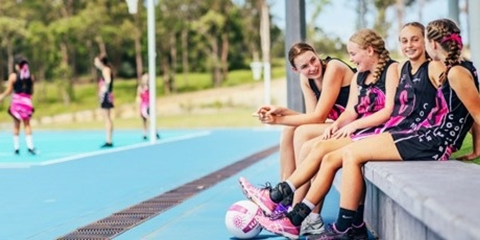 International Netball Festival's banner