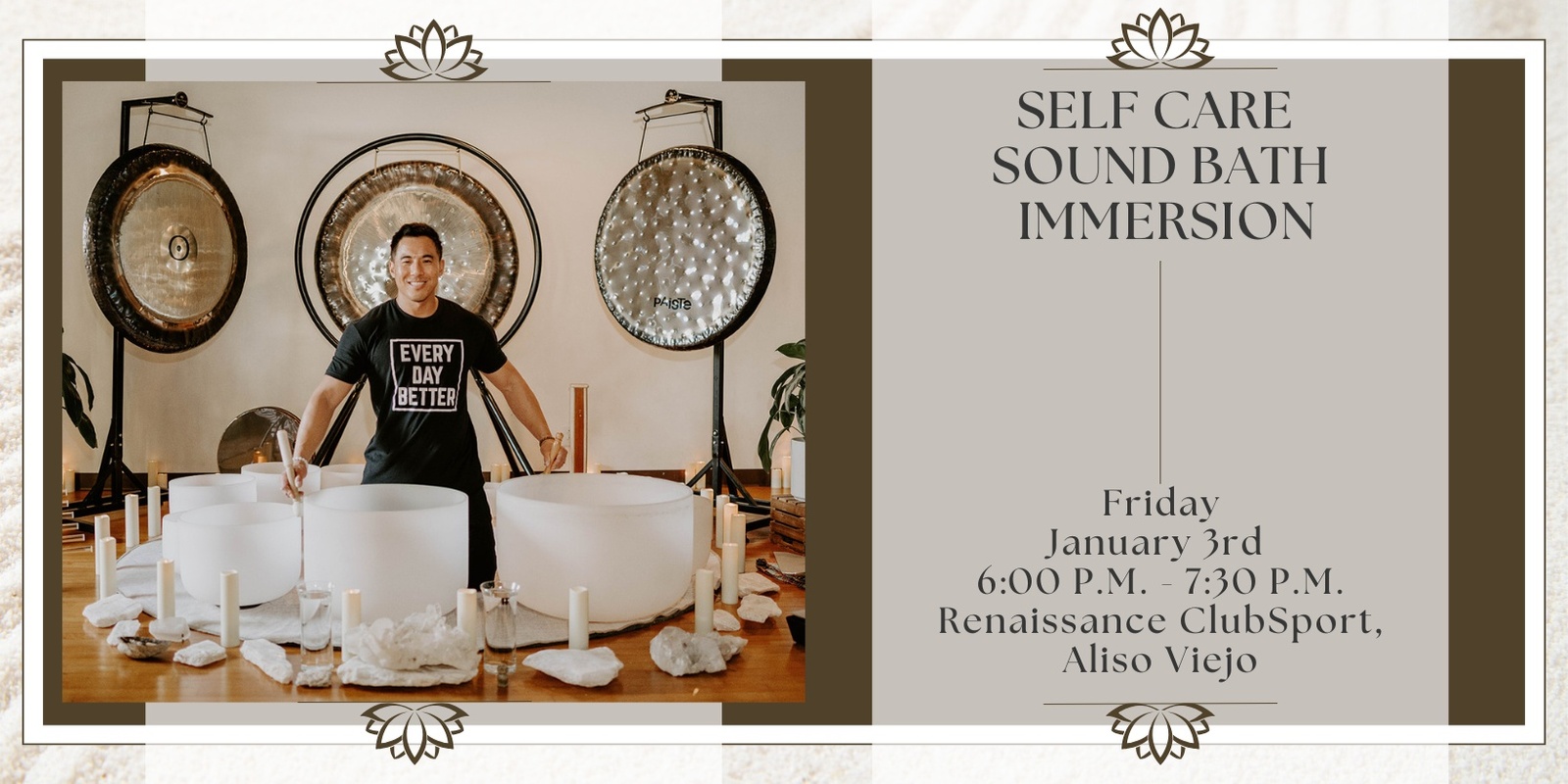 Banner image for Self Care Sound Bath (Aliso Viejo)