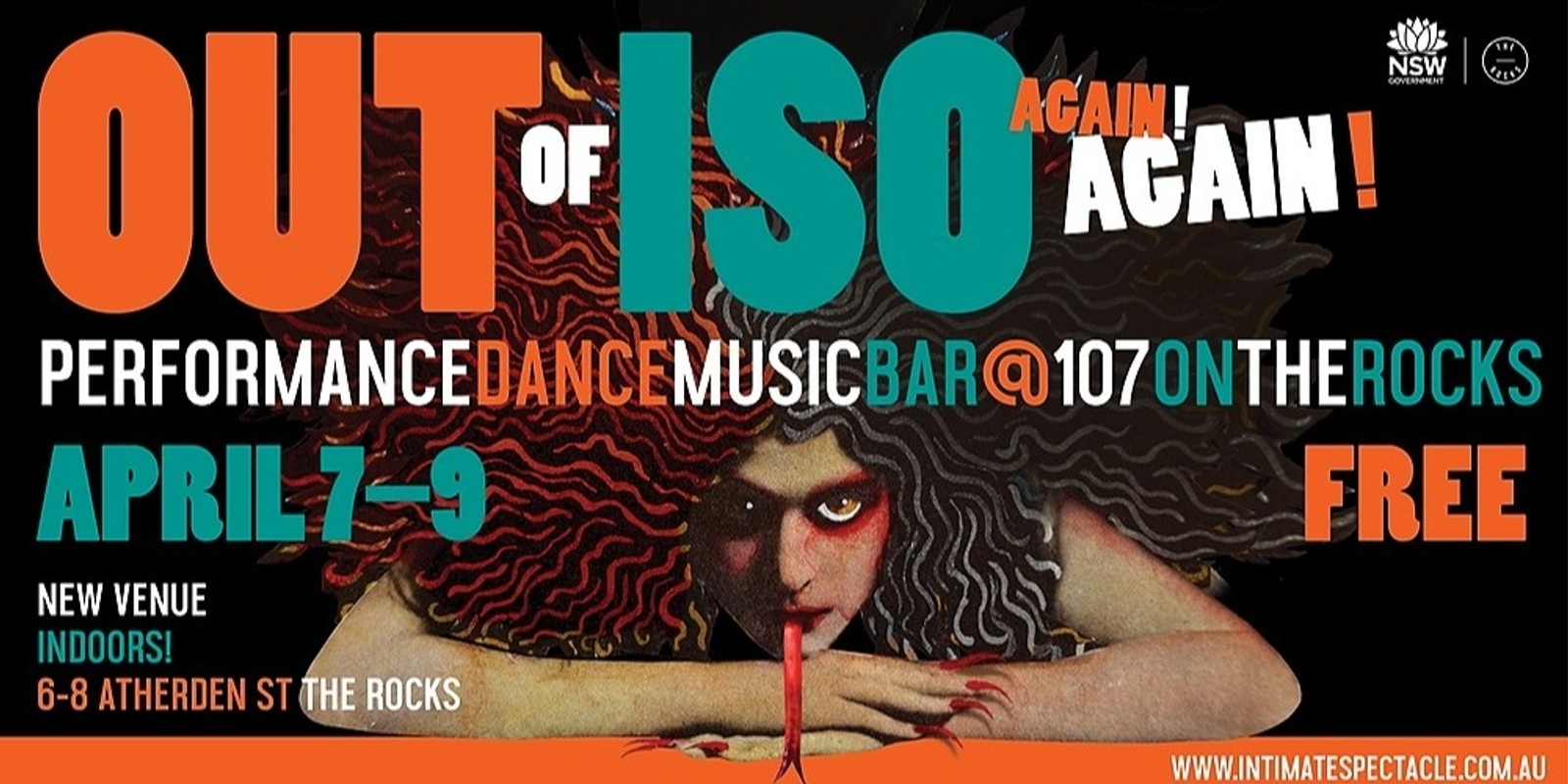 Banner image for Out Of Iso (Again!) by Intimate Spectacle @ 107 on The Rocks