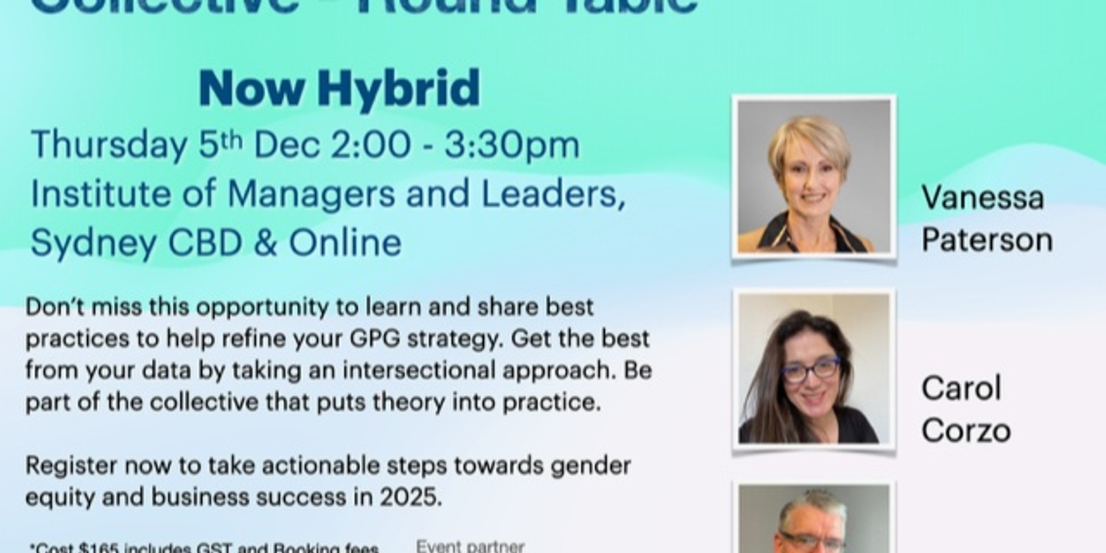 Banner image for The Gender Pay Gap Practitioners Collective - Round Table  