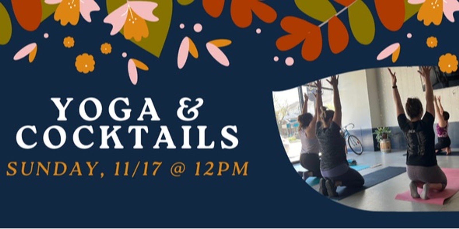 Banner image for Yoga & Cocktails