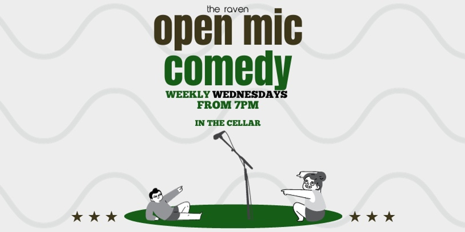 Banner image for Weekly Wednesday Open Mic Comedy