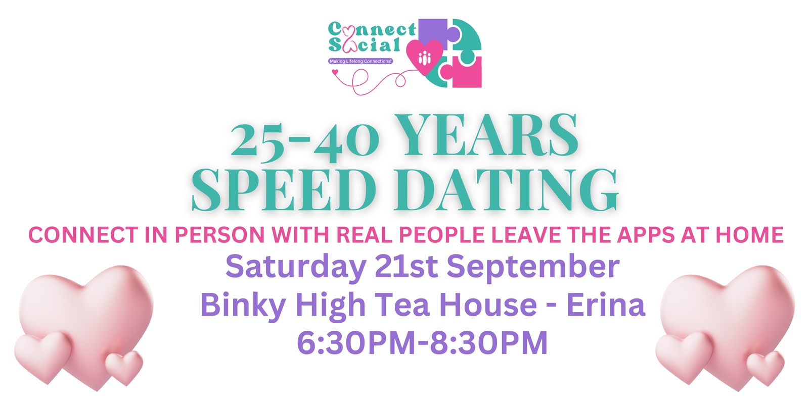 Banner image for 25-40 years Speed Dating 