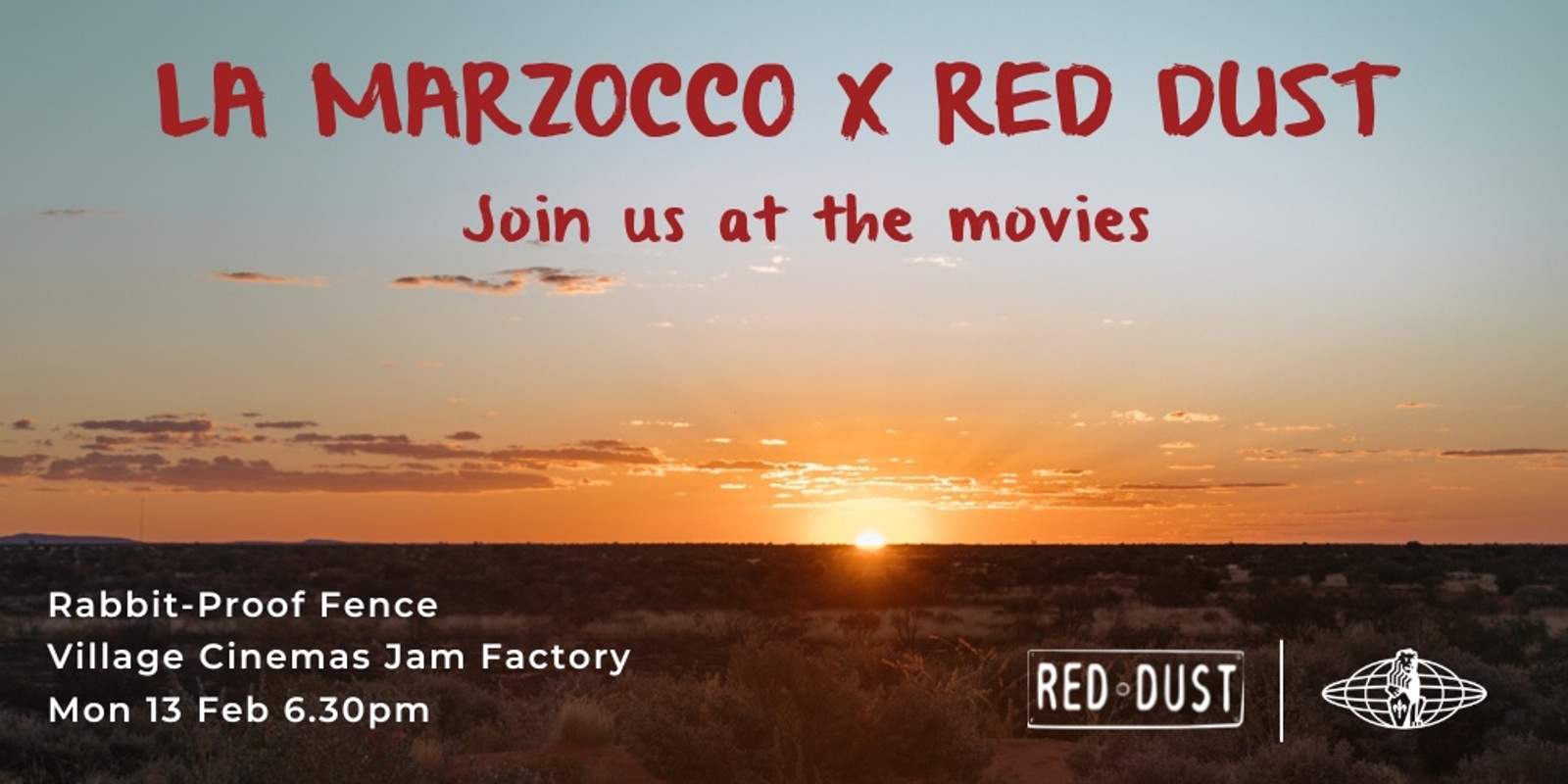 Banner image for Red Dust & La Marzocco Movie Night 