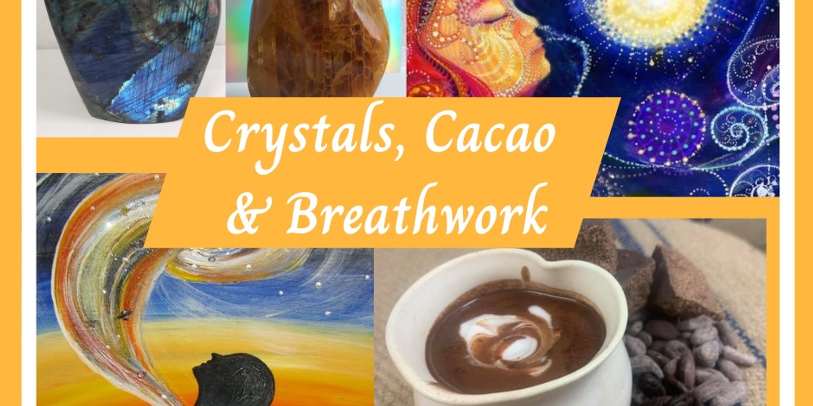Banner image for Crystals, Cacao & Breathwork at Tai Tapu