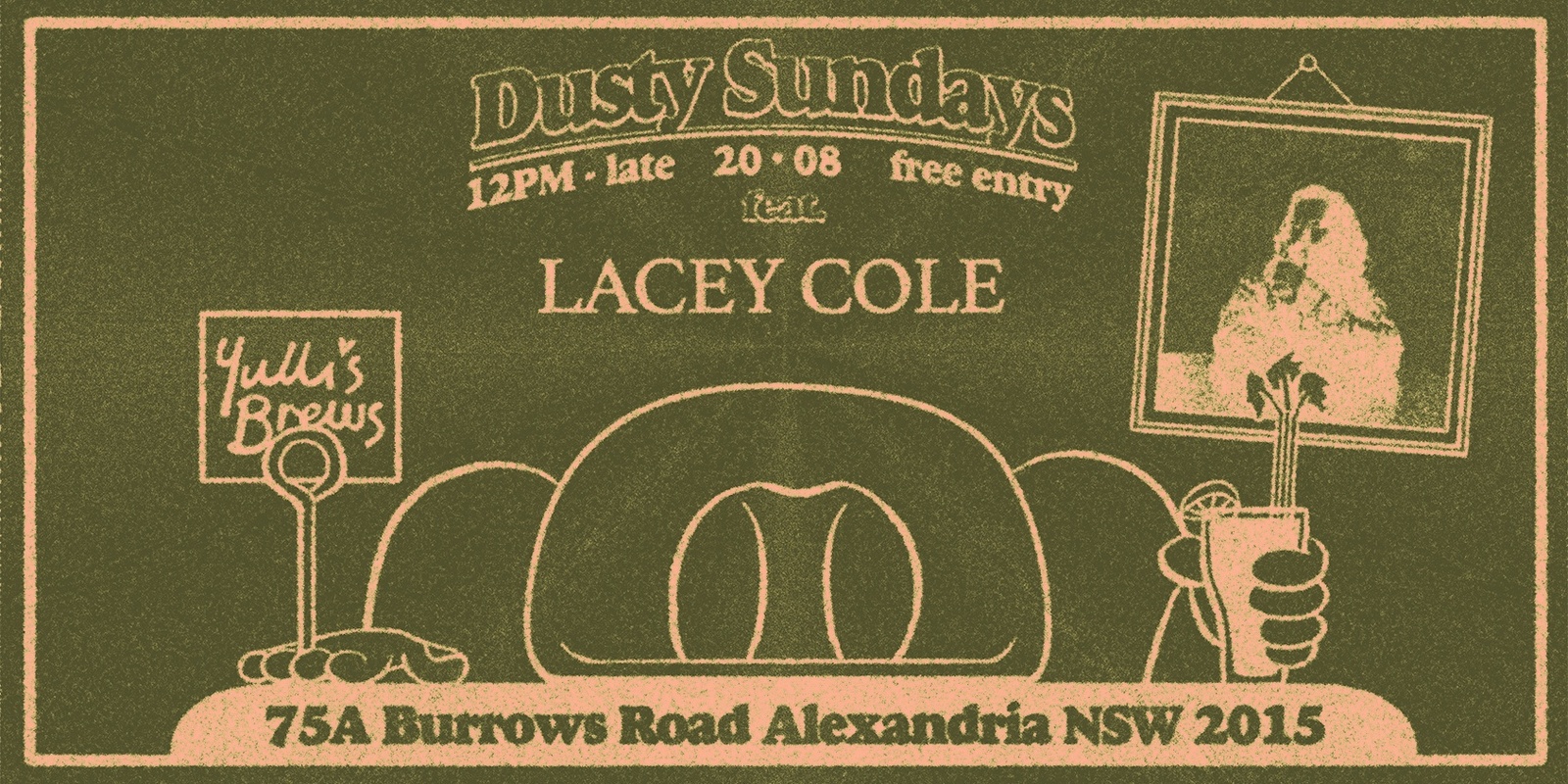 Banner image for DUSTY SUNDAYS - LACEY COLE