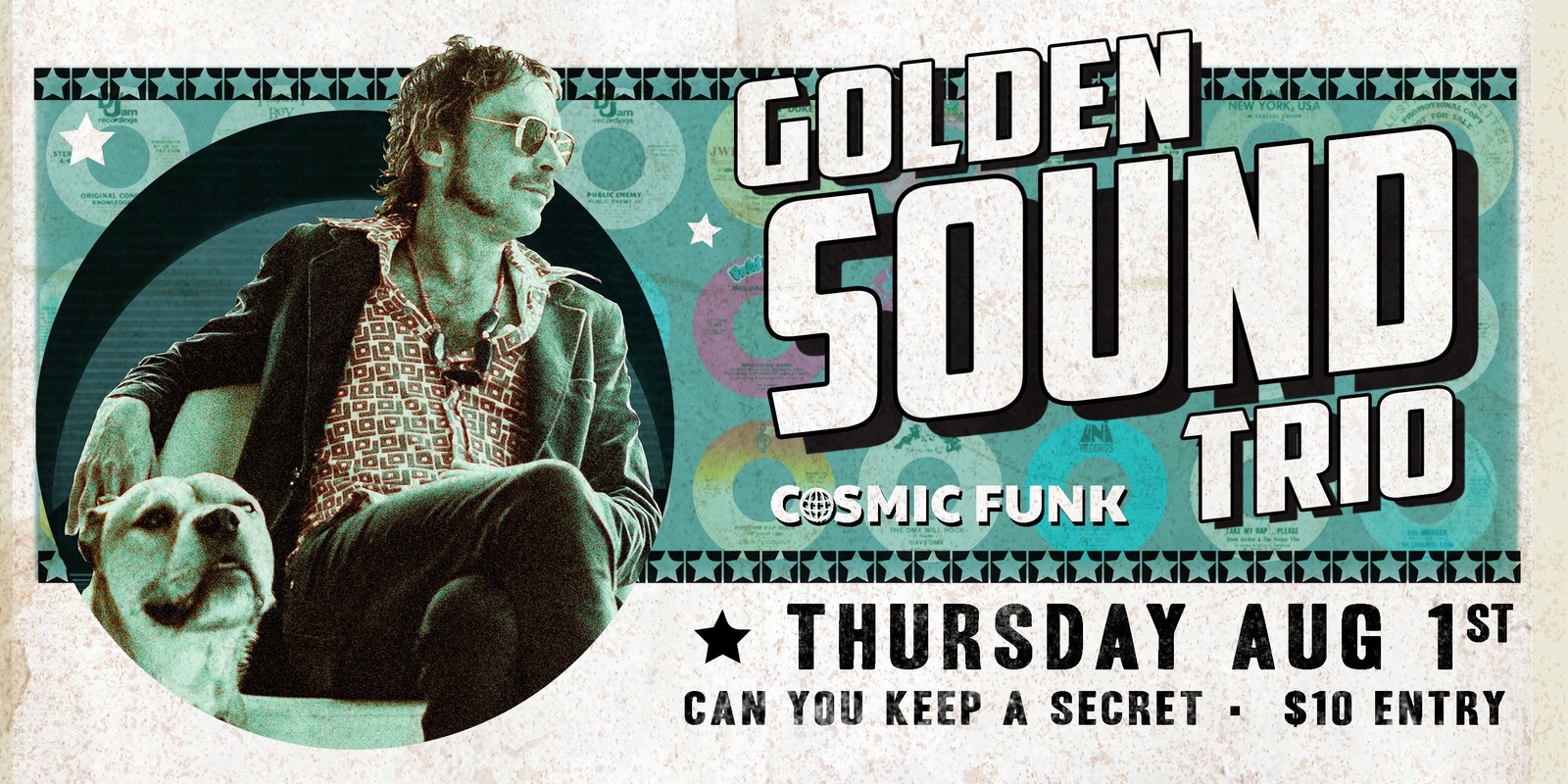 Banner image for Golden Sound Trio - Cosmic Funk