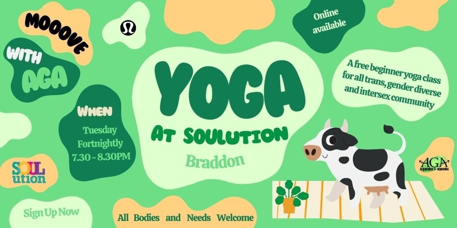 Banner image for Mooove with AGA: Yoga - May