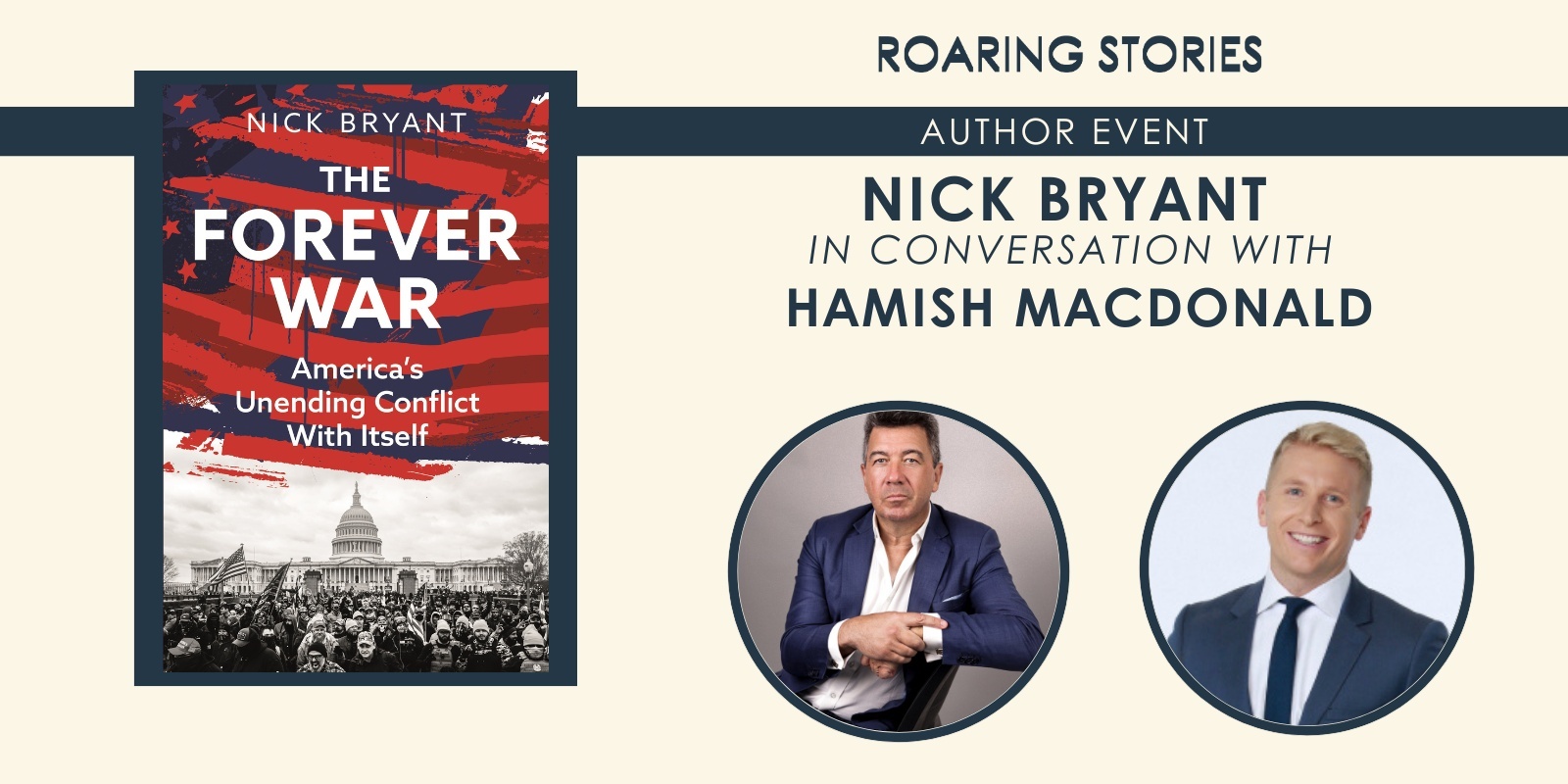 Banner image for Nick Bryant in conversation with Hamish Macdonald