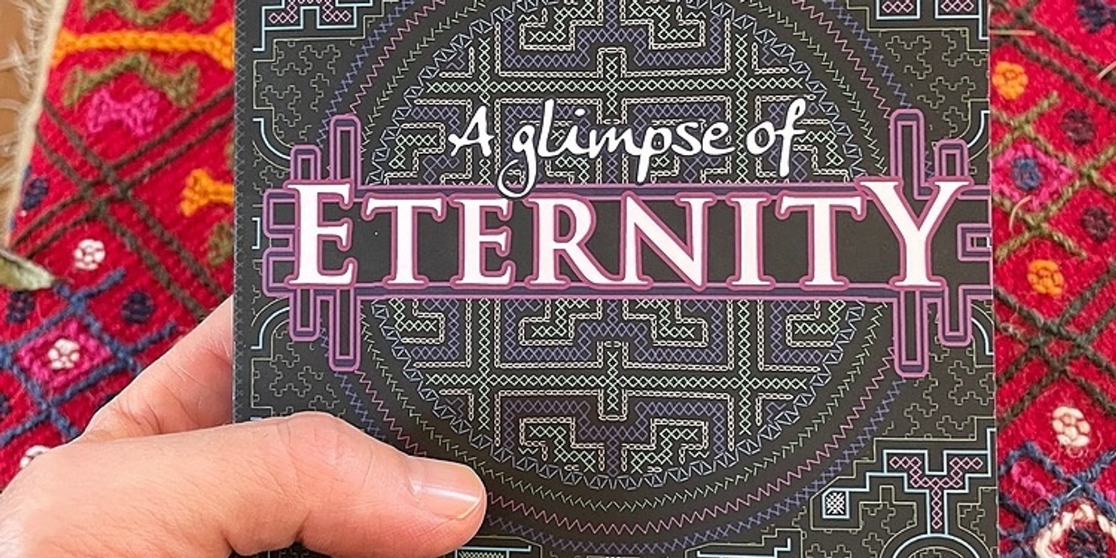 Banner image for A Glimpse of Eternity | Book Launch