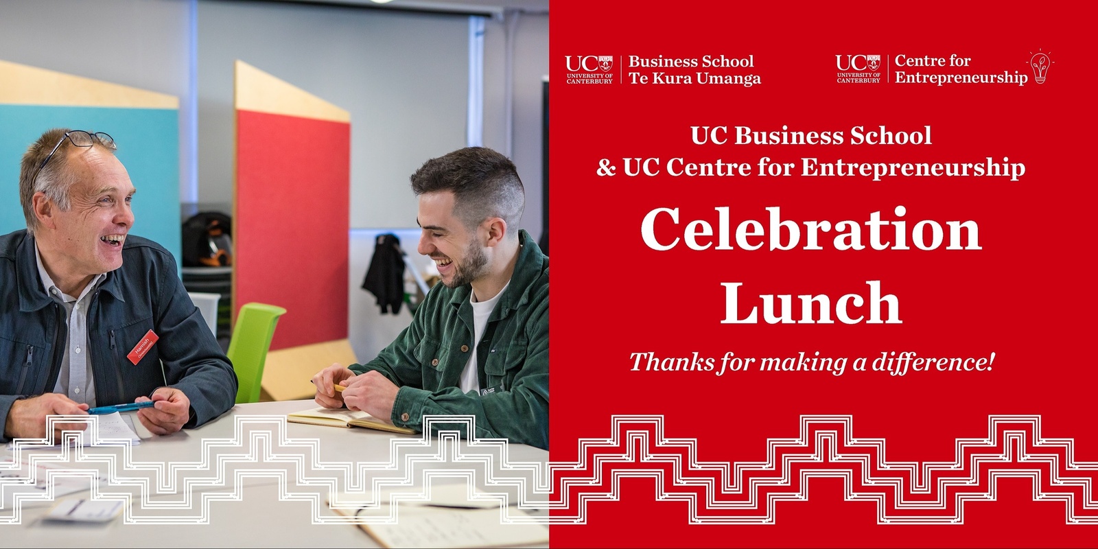 Banner image for UC Business School & UC Centre for Entrepreneurship Celebration Lunch