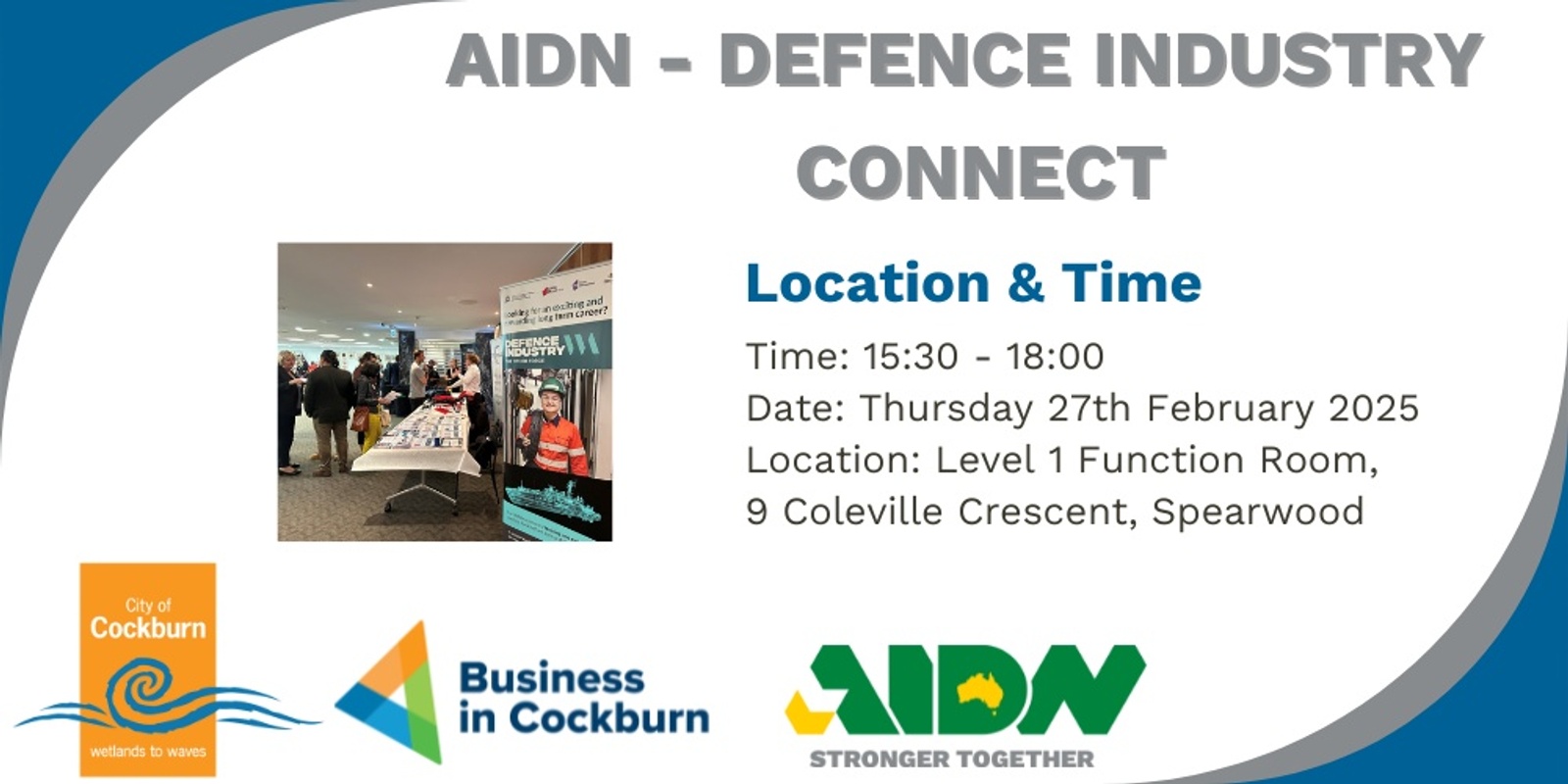 Banner image for Defence Industry Connect - Western Australia