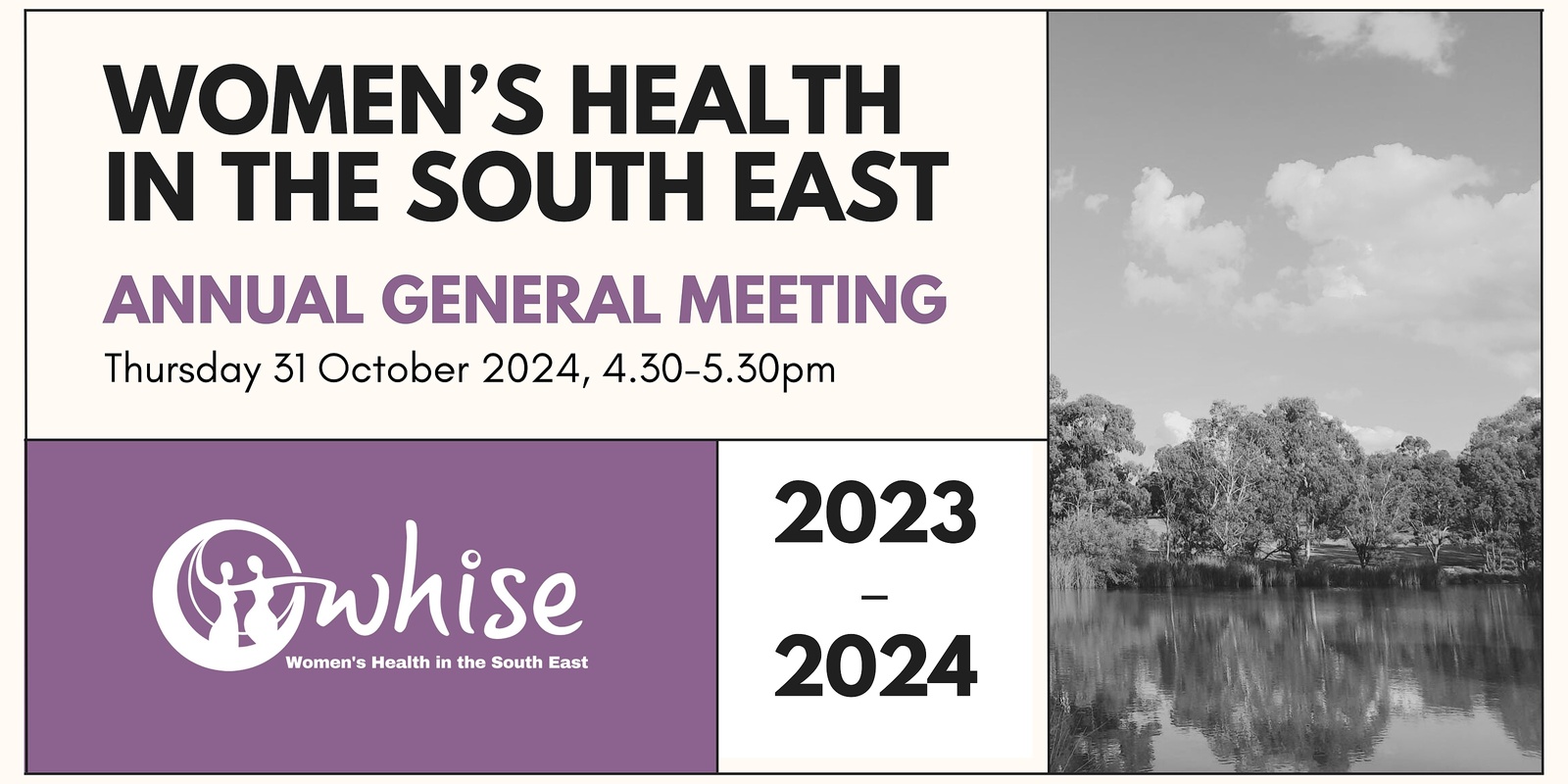 Banner image for WHISE Annual General Meeting 2023-2024