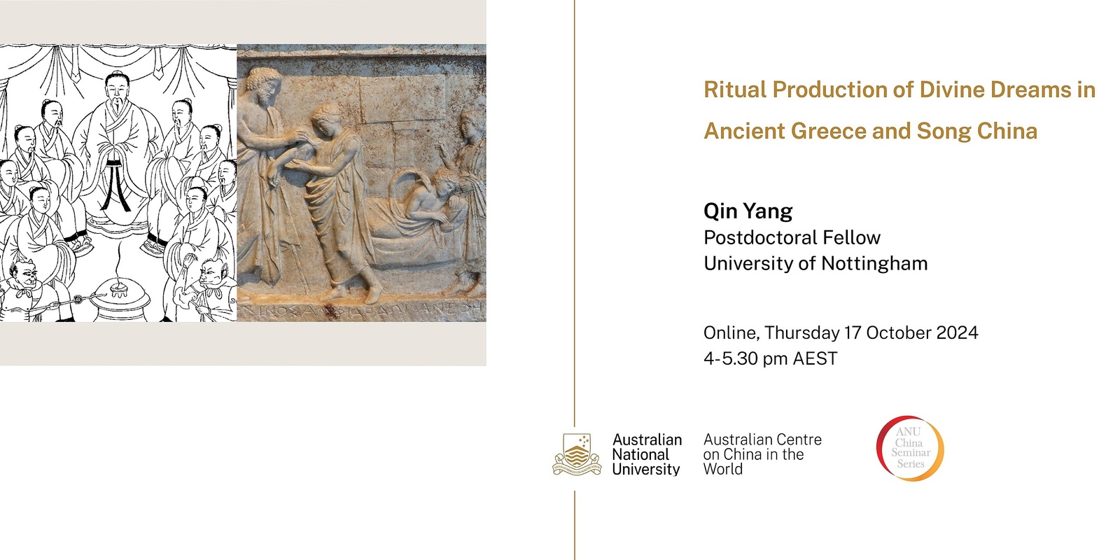 Banner image for Ritual Production of Divine Dreams in Ancient Greece and Song China