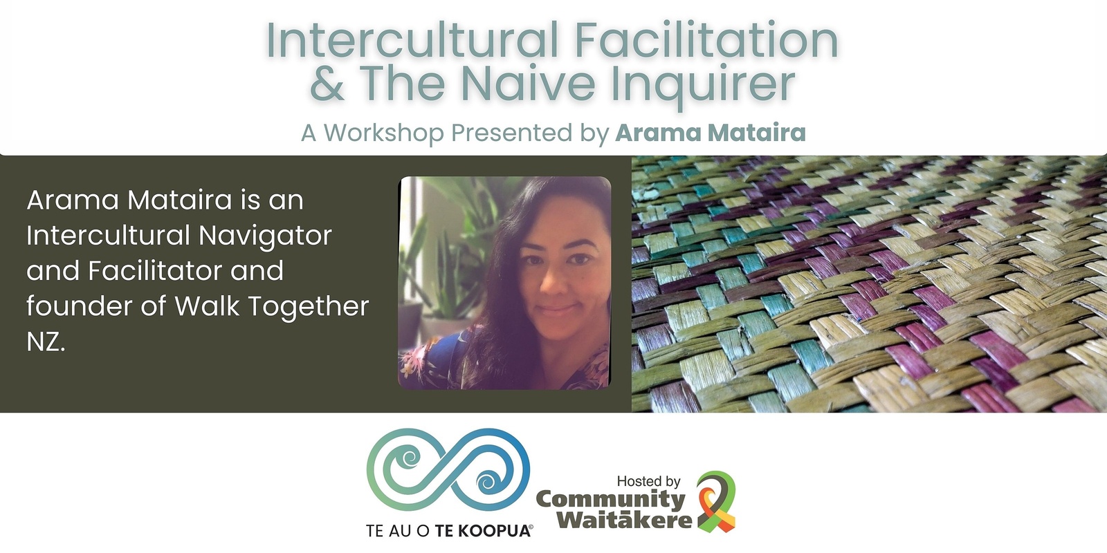 Banner image for He Kete Rauemi Series - Intercultural Facilitation  & The Naive Inquirer