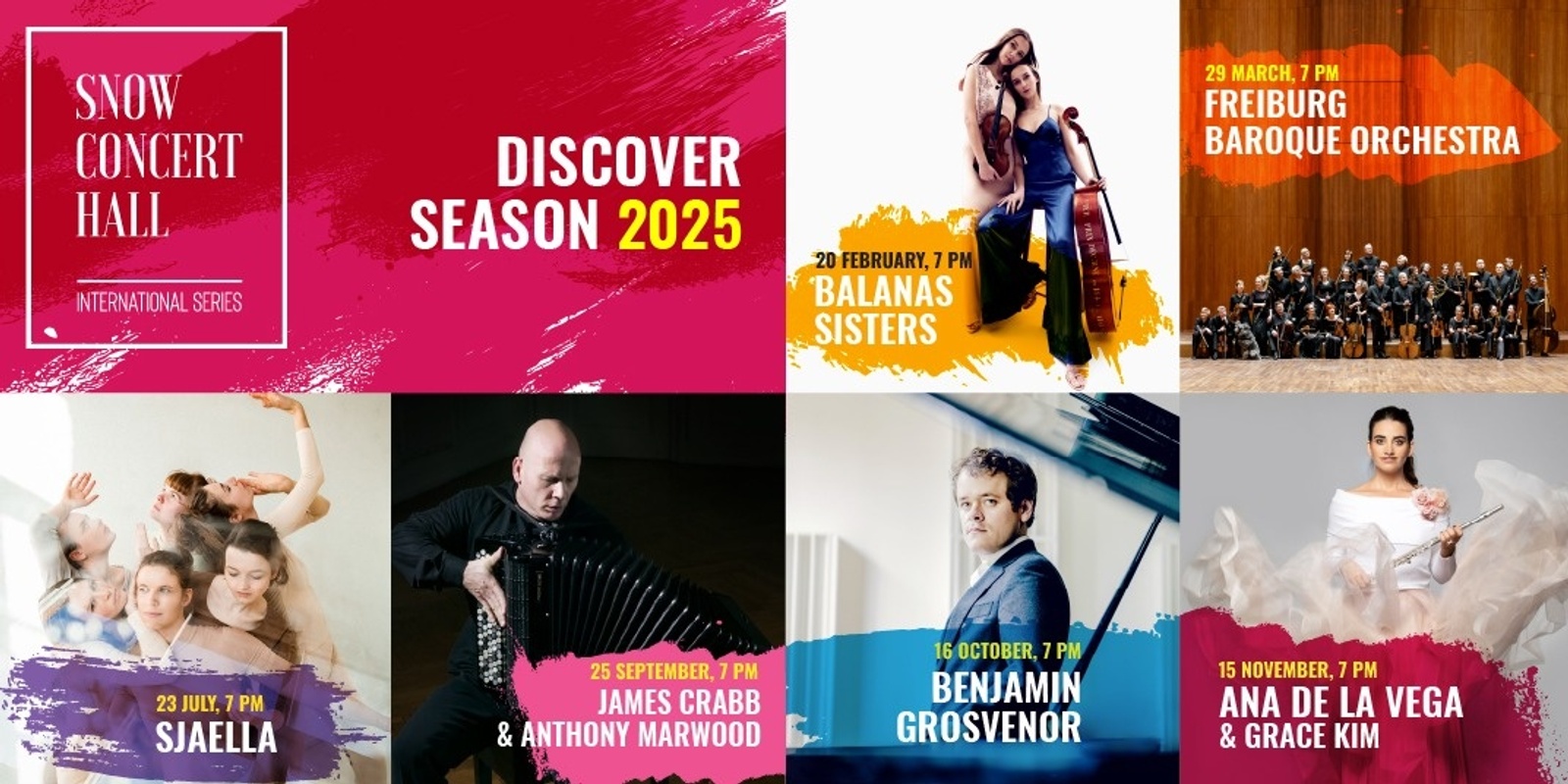 Banner image for Snow Concert Hall  INTERNATIONAL SERIES  2025 SEASON SUBSCRIPTIONS