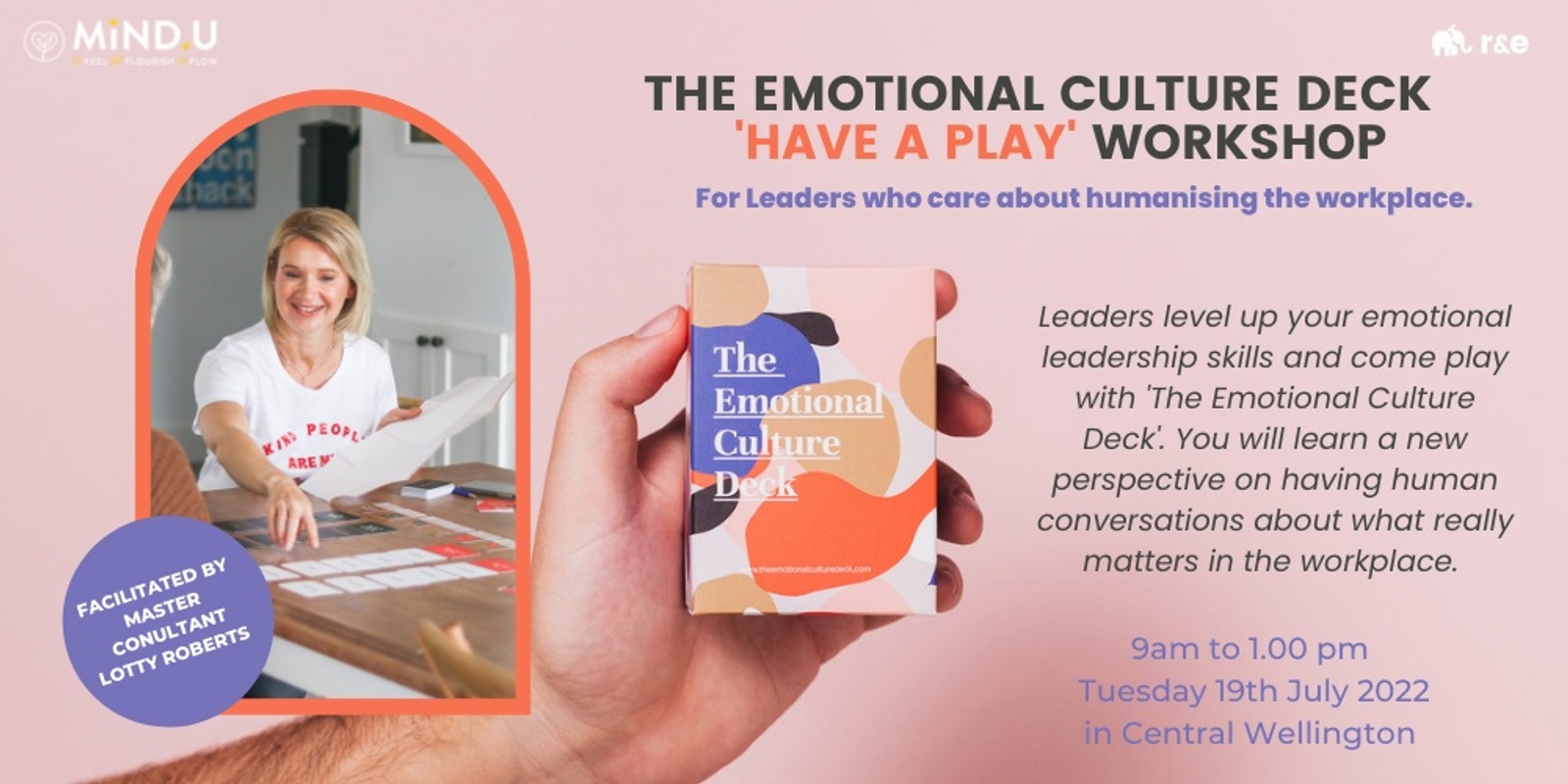 The Emotional Culture Deck 'Have a Play' - workshop presented by Lotty Roberts