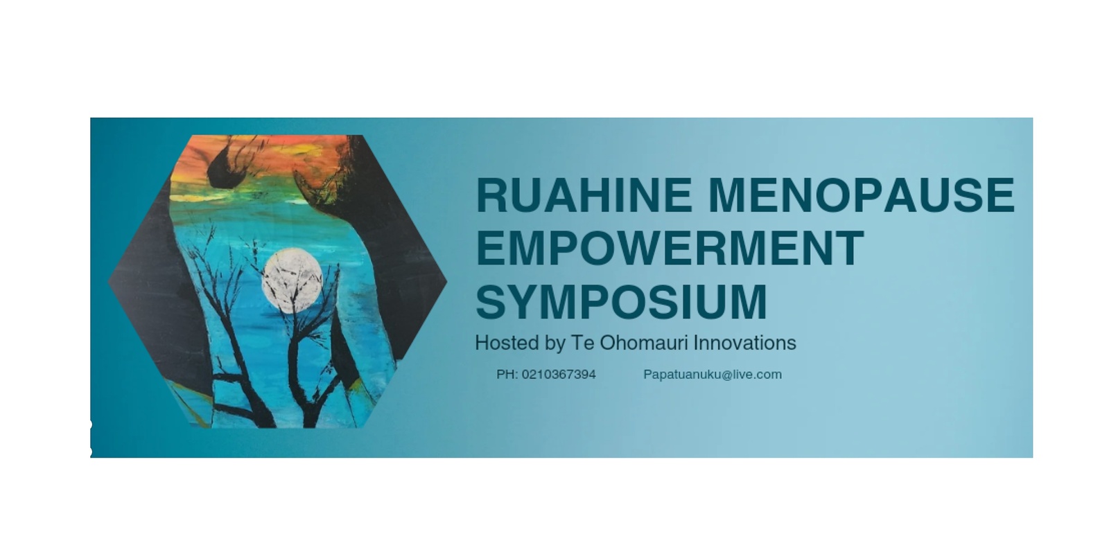 Banner image for The Ruahine Menopause Empowerment Symposium 