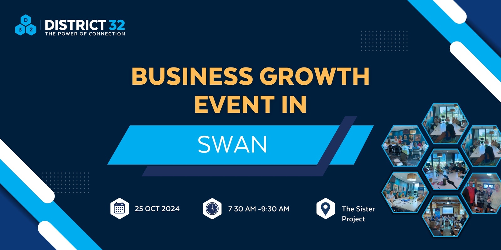 Banner image for District32 Business Networking Perth – Swan - Fri 25 Oct