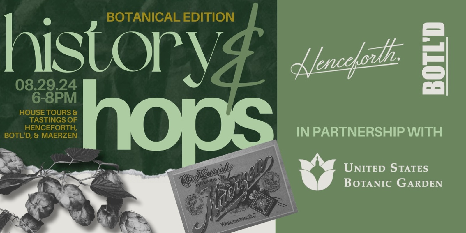 Banner image for History & Hops: Botanical Edition