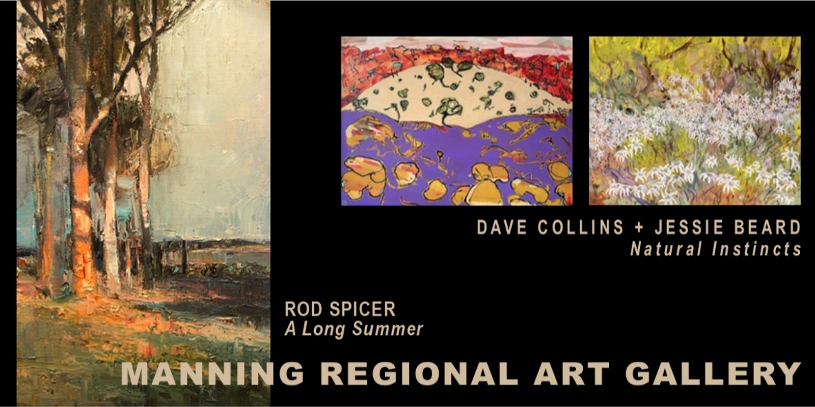 Banner image for Exhibition Openings | Rod Spicer | Dave Collins + Jessie Beard
