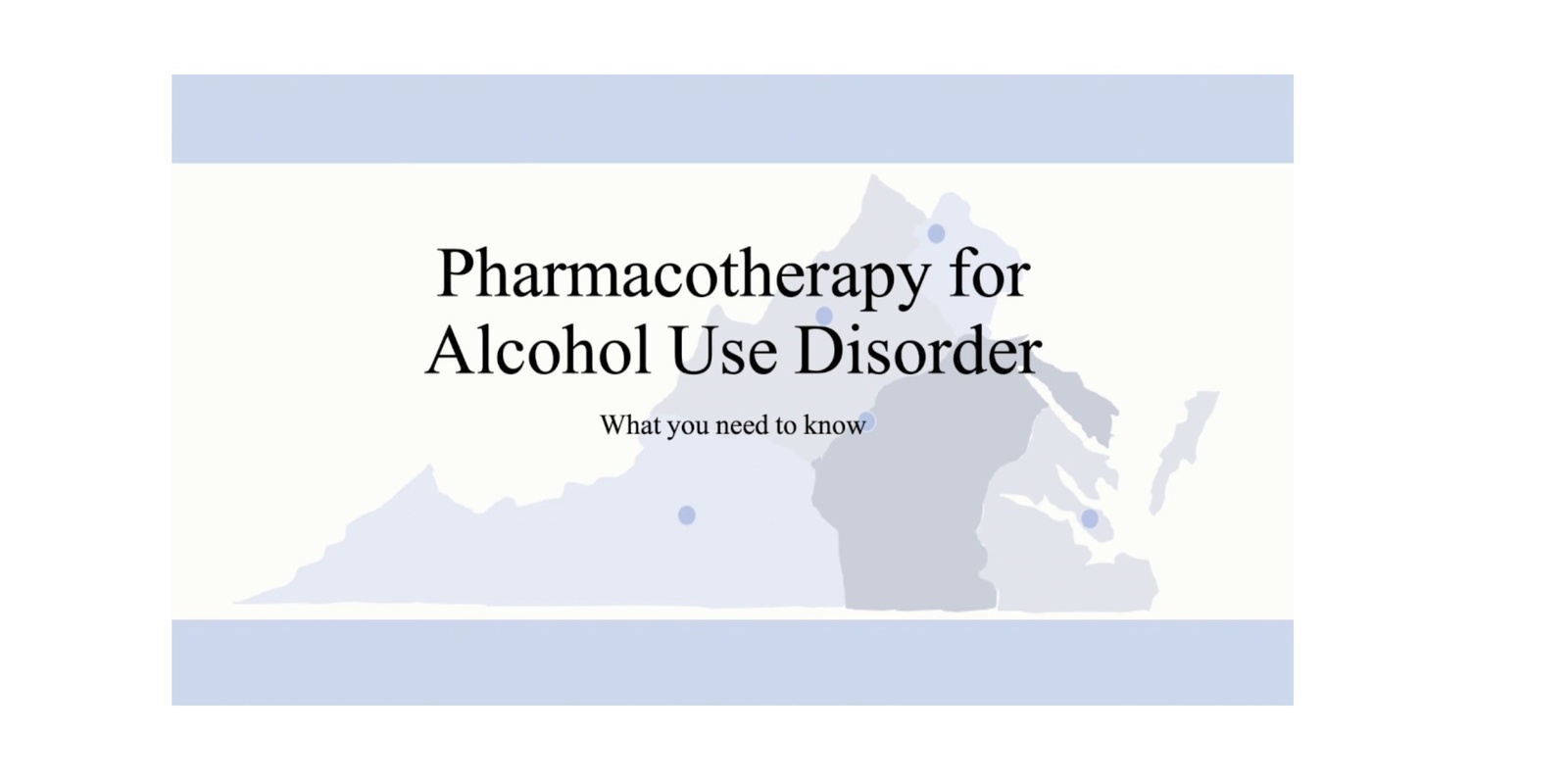 Banner image for Using pharmacotherapy and technology to address AUD.