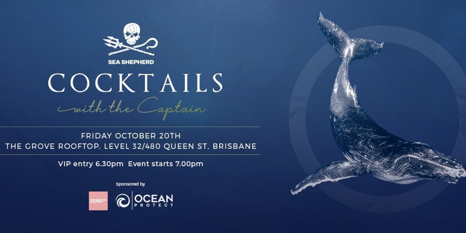 Banner image for Sea Shepherd Australia's Cocktails with the Captain