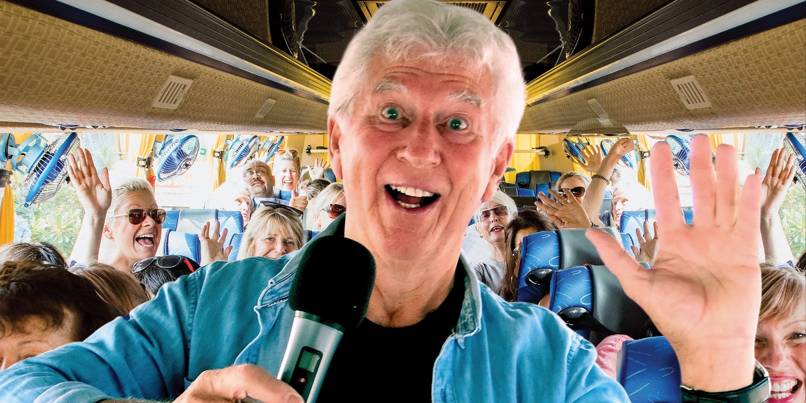 Banner image for The Clubhouse presents Daryl Peebles: Stand Up for Seniors... but not necessarily on the bus