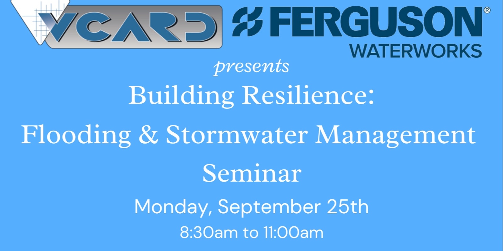 Banner image for Flooding & Stormwater Management Seminar