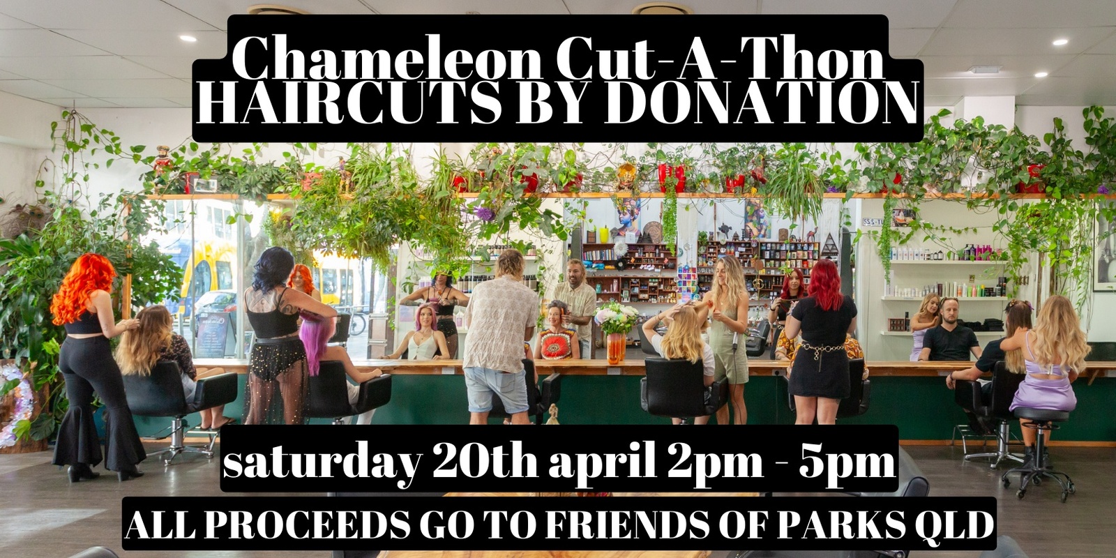 Banner image for Chameleon Cut-A-Thon: A Day of Style, Community, and Giving Back!