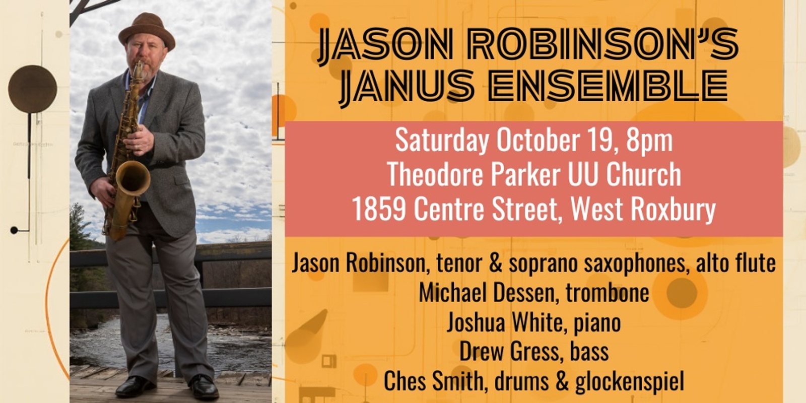 Banner image for Jason Robinson's Janus Ensemble