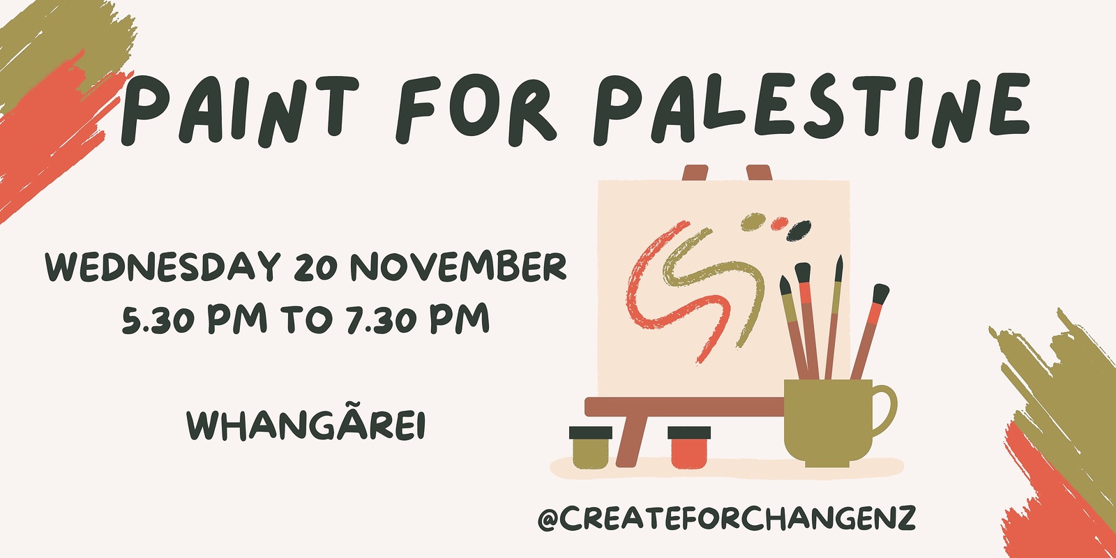 Banner image for Paint For Palestine