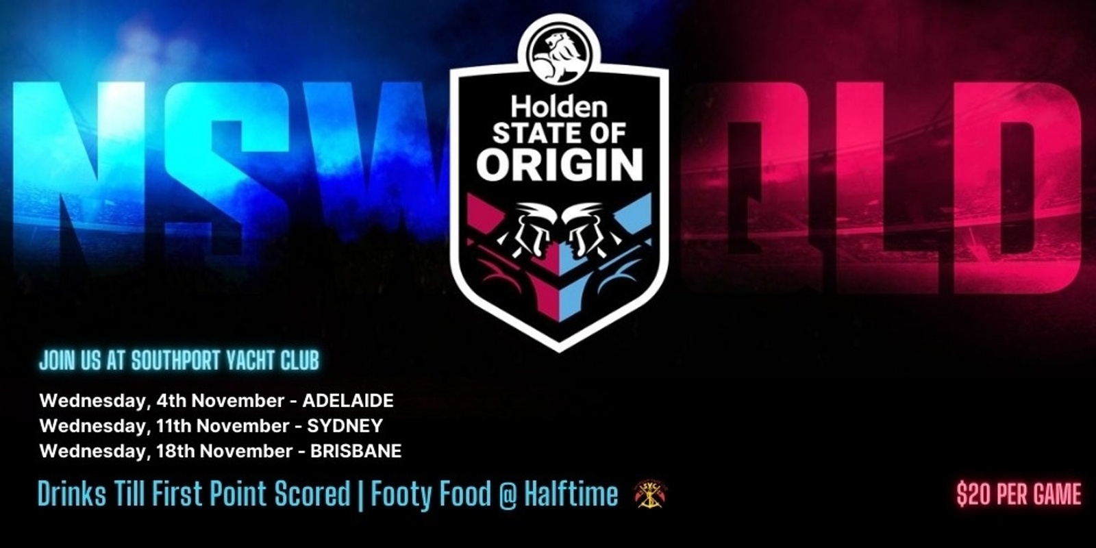 Banner image for State of Origin 2020