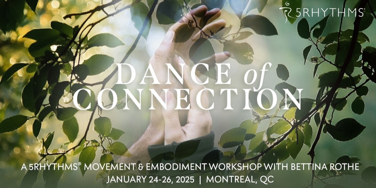 Banner image for Dance of Connection//5Rhythms ŵ Bettina Rothe//Waves Workshop 