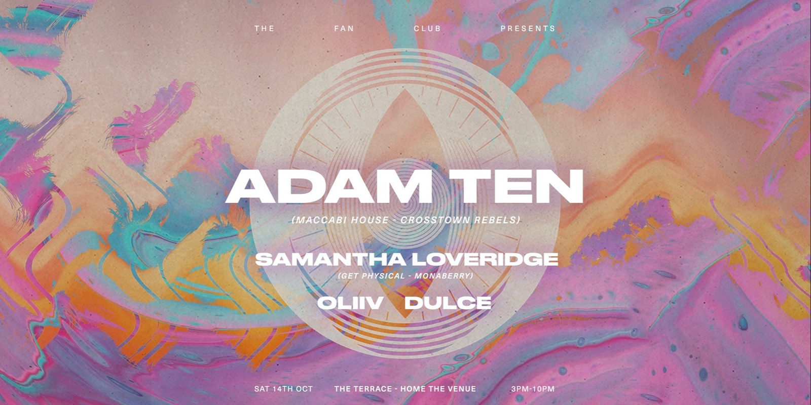 Banner image for The Fan Club Presents ADAM TEN