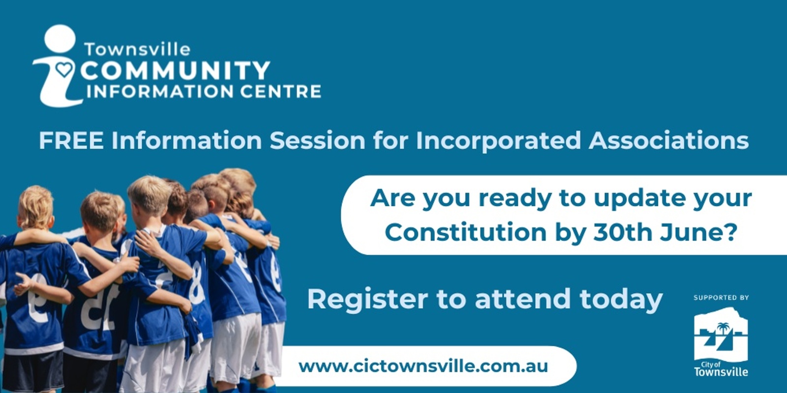 Banner image for How to update your Organisation's Constitution Information Session