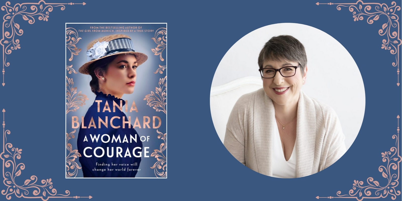 Banner image for A Woman of Courage with Tania Blanchard