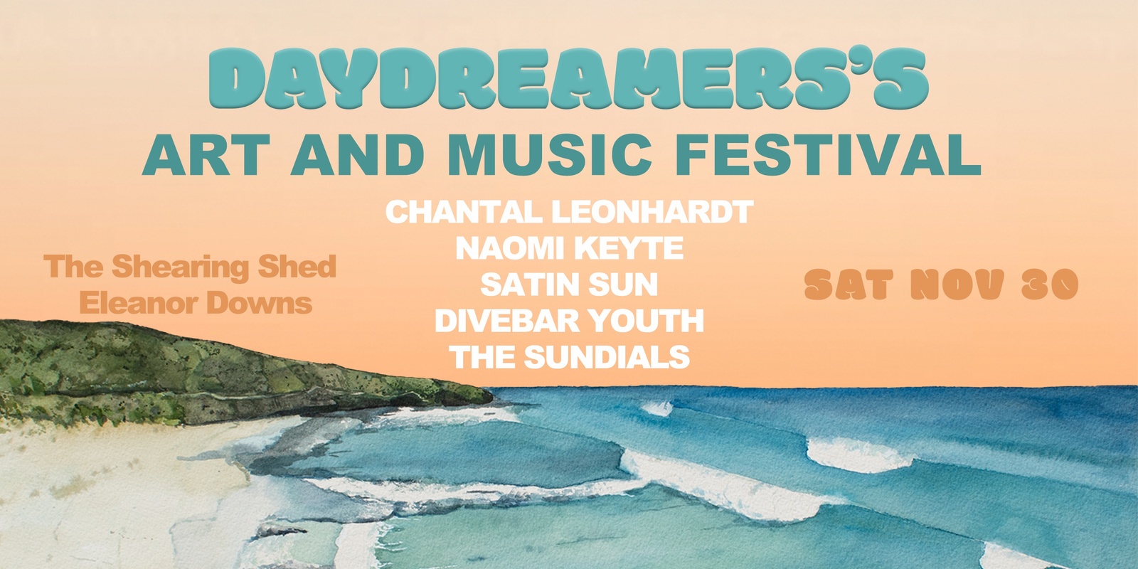 Banner image for Daydreamer's Art and Music Festival