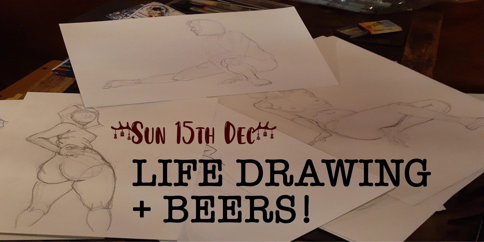 Banner image for Life Drawing and Beers!