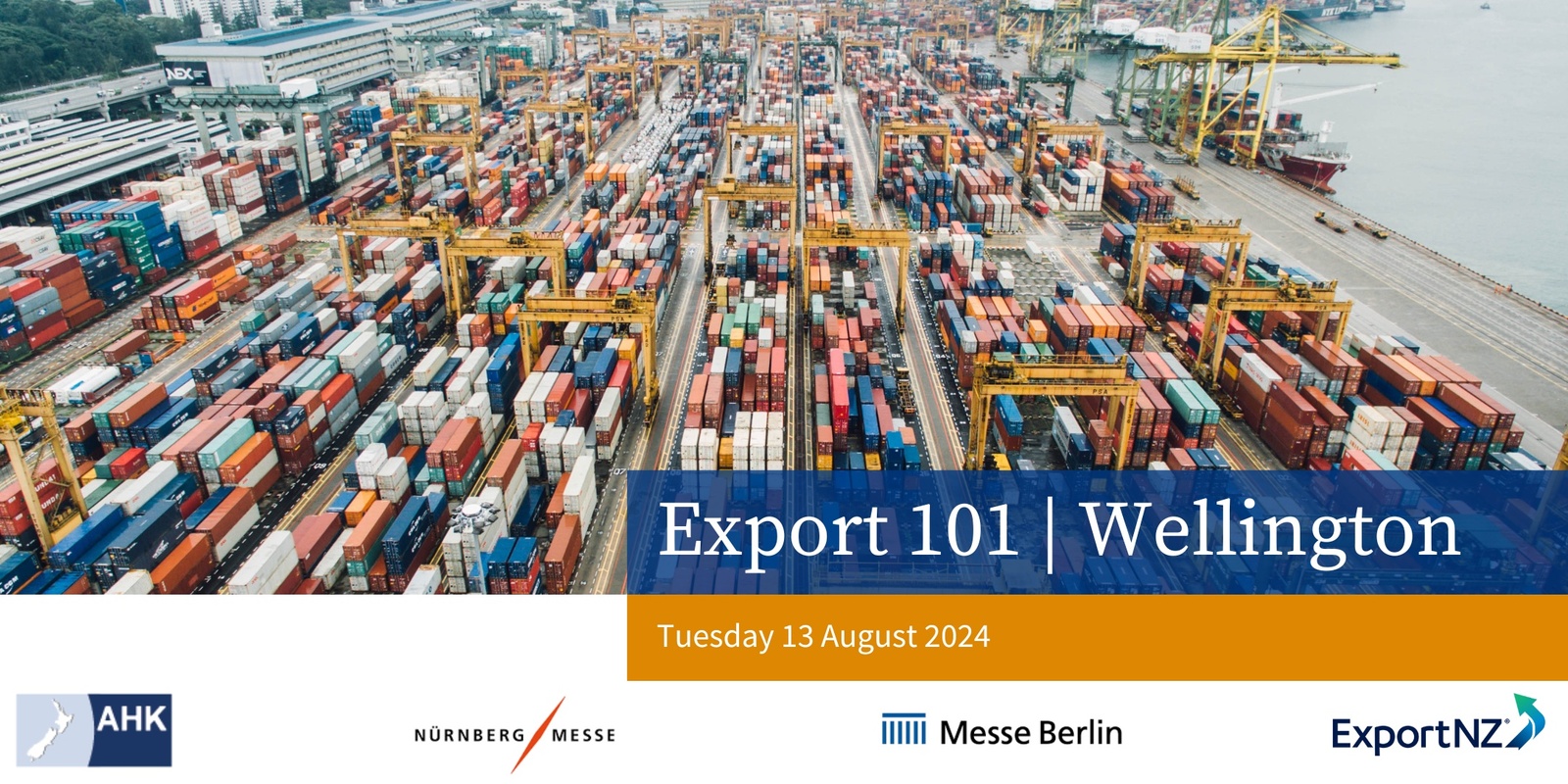 Banner image for Export 101 - Wellington