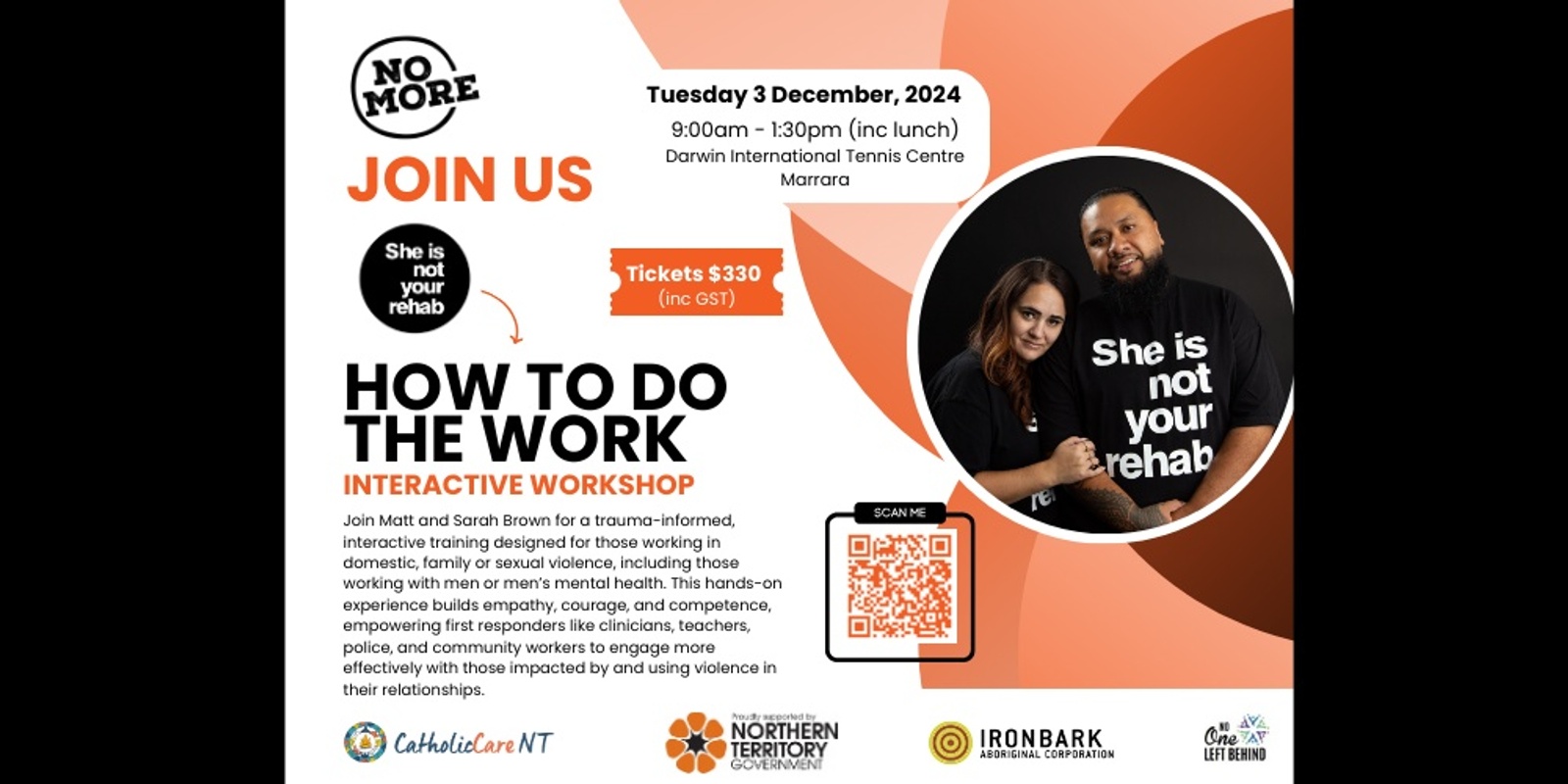 Banner image for She is not your rehab - A " How to do the work" workshop