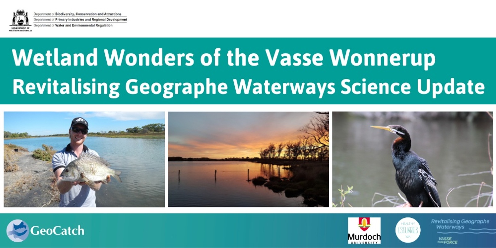 Banner image for Wetland Wonders of the Vasse Wonnerup: Revitalising Geographe Waterways Science Update