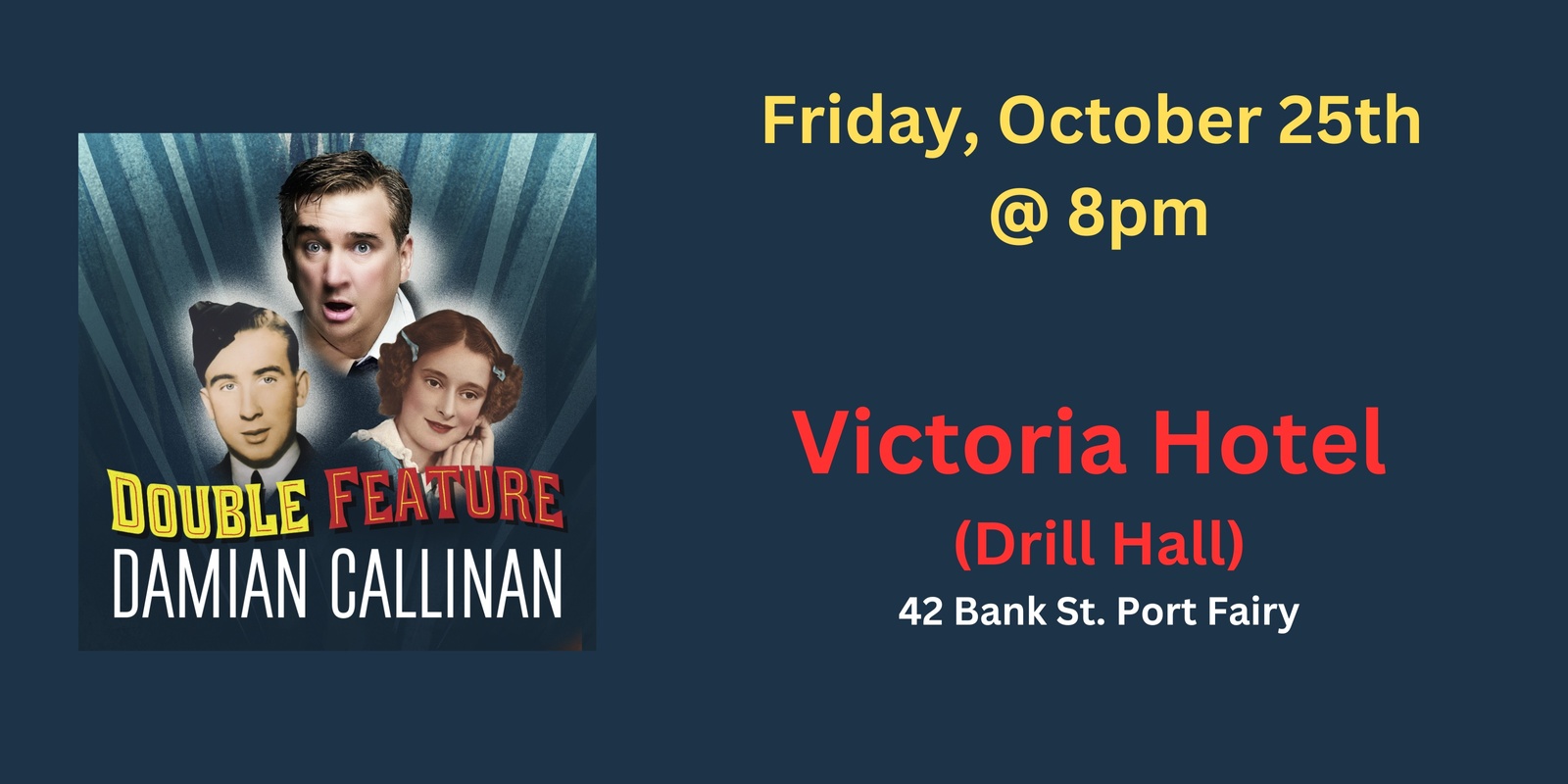 Banner image for Damian Callinan in Double Feature - Port Fairy