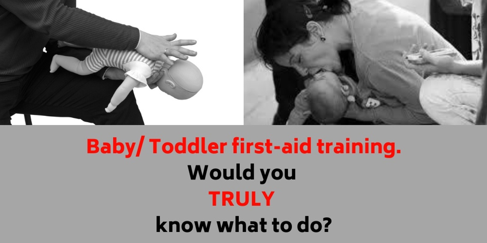 Banner image for Coolbellup baby/ toddler first-aid course - 26 Feb