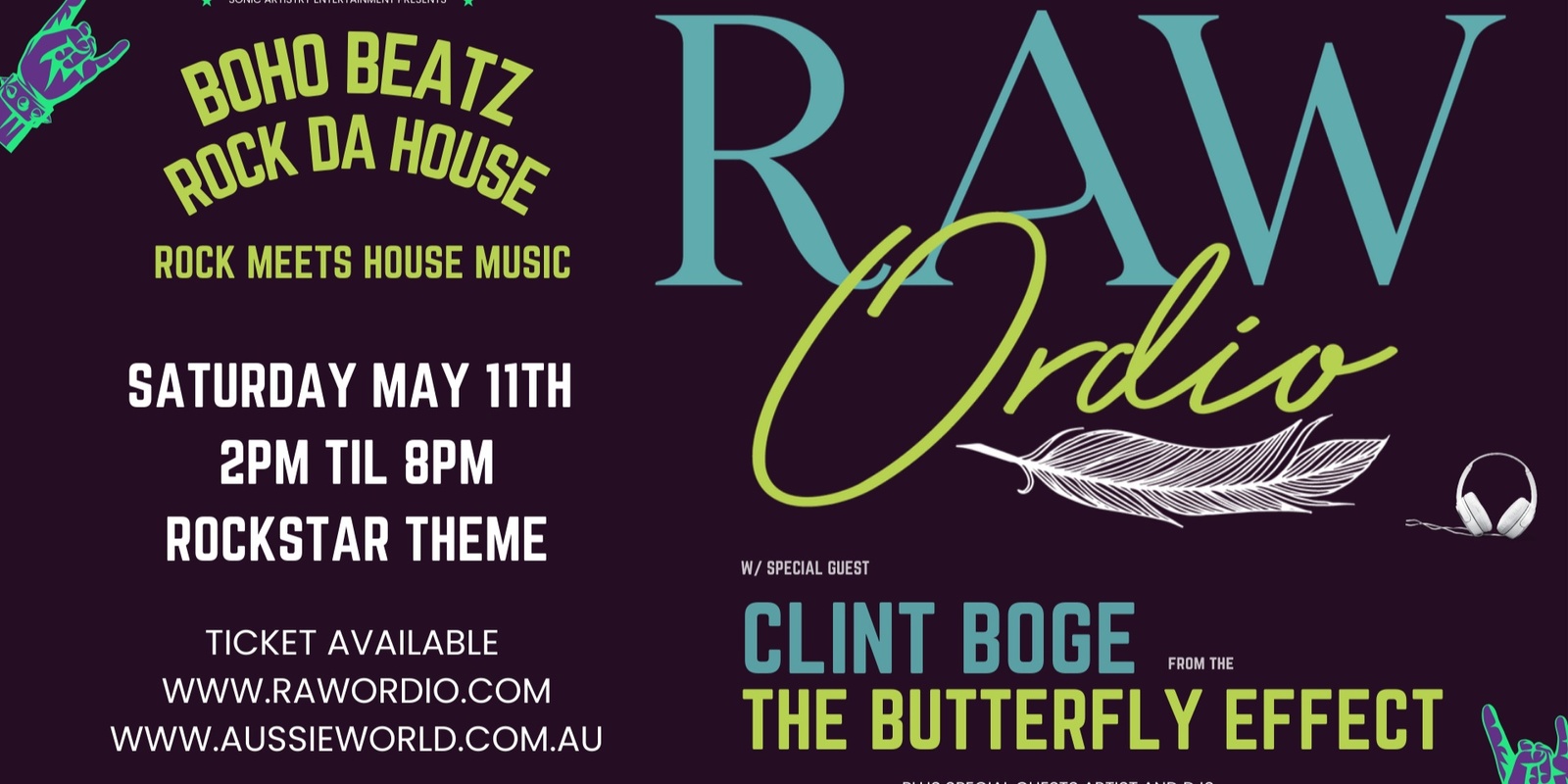 Banner image for Boho Beatz Rock Da House Raw Ordio